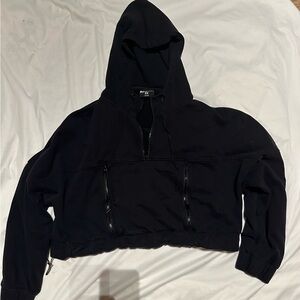 Popflex half zip black cloud hoodie size 3X